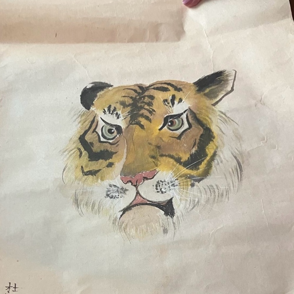 Original art, watercolor by Teresa Clark